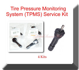 4 KitsTire Pressure Monitoring System (TPMS) Service Kit Fits: Chrysler Dodge