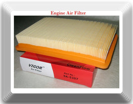 Engine Air Filter SA5207 Fits: Hyundai Elantra 1996-2000 Tiburon 1997-2001