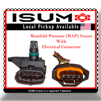 Manifold Absolute Pressure  Map Sensor W/Connector  Fits Alf Romer Porsche GM