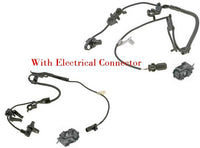 2x ABS Wheel Speed Sensor & Connector Front Left & Right: For RX350 RX450h 10-15