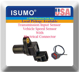 Trans Input /Vehicle Speed Sensor W/Connector Fits Chrysler Dodge Mitsubishi 