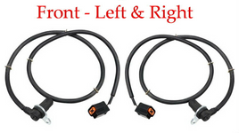  Front Left & Right ABS WHEEL SPEED SENSOR Fits: Mitsubishi Montero 2001 - 2006