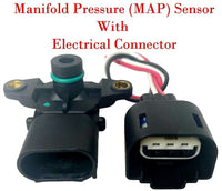 Manifold Pressure (MAP) Sensor W/Connector Fits Chrysler Dodge Jeep 2001-2004