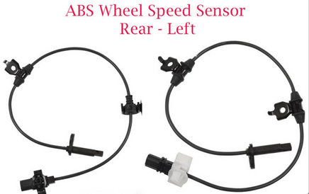 2 Pcs ABS Wheel Speed Sensor & Connectors Rear L/R Fits Honda Pilot 2009-2011