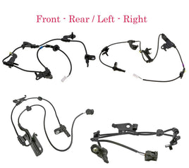 4 x ABS Wheel Speed Sensor Front Rear L/R Fits Toyota RAV4 2013 2.5L AWD