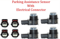 4 x  Parking Assist Sensor W/Connector PPS67 Fits:Buick Cadillac Chevrolet GMC 