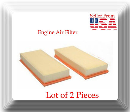 2 x SA4838 Engine Air Filter Fits Mercedes 1998-2015 Ram 2500 3500 1994-2004