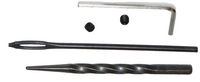 10Kits Replacement Split Eye Insertion & Sprial Needle for Tire Plug Reamer Tool