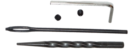 10Kits Replacement Split Eye Insertion & Sprial Needle for Tire Plug Reamer Tool
