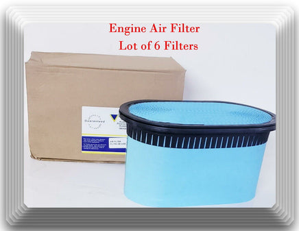 6 x Air Filter Fits Fuso Canter FE125 Canter FE160 Canter FE180 Canter FG4X4 