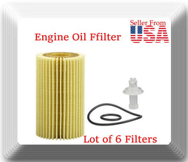 x6 SOE5702 Engine Oil Filter Fits: Lexus Toyota 2007-2022 V8 L4.7L L5.0 L5.6L