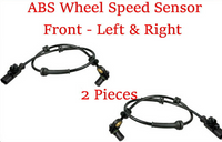 Set 4 ABS Wheel Speed Sensor Front Rear Left & Right Fits:Armada 2013-2015