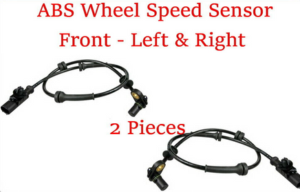 Set 4 ABS Wheel Speed Sensor Front Rear Left & Right Fits:Armada 2013-2015