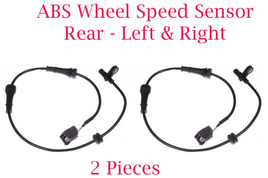 2 x ABS Wheel Speed Sensor Rear Left/Right Fits Nissan Juke 2011-2017 AWD