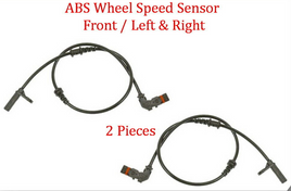 2x ABS Wheel Speed Sensor Front L&R Fits:OEM#2049052905 C250 C300 C350 2008-2015