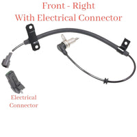 ABS Wheel Speed Sensor & Connector Front Right Fit QX4 Pathfinder 1996-2001