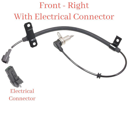 ABS Wheel Speed Sensor & Connector Front Right Fit QX4 Pathfinder 1996-2001