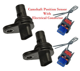 2 x Engine Camshaft Position Sensor + Connector BMW 230I M240I X3 X5 Mini Cooper