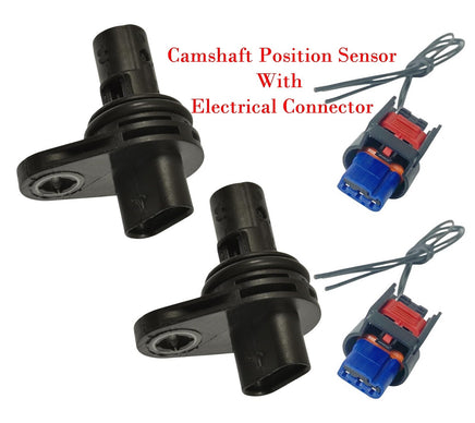 2 x Engine Camshaft Position Sensor + Connector BMW 230I M240I X3 X5 Mini Cooper