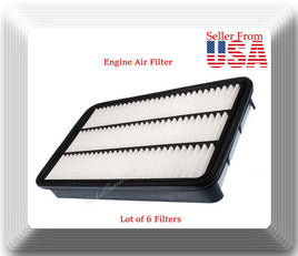 6 X Air Filter Fits:WIX 46017 ES300 RX300 AVALON CAMRY CELICA SIENNA SOLARA