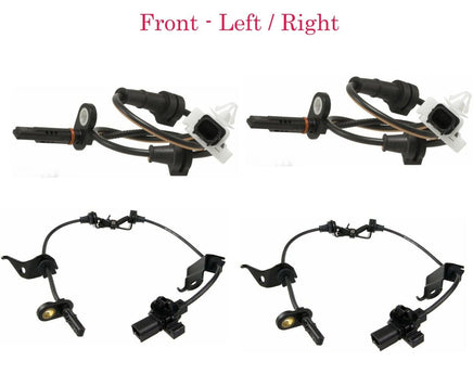 4 Piece ABS Wheel Speed Sensor Front - Rear Left & Right :Fits Accord 2008-2012