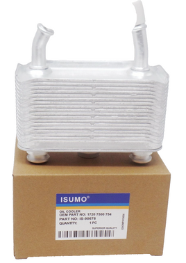 17207500754 AutoTrans Oil Cooler Fits:BMW E53 X5 2000-2006 V6 3.0L  V8 4.4L 4.6L