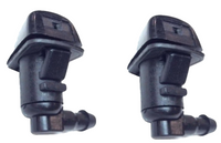 Set 2 Windshield Washer Nozzle Front Dual Holes Fits: Toyota MR2 1990-1995