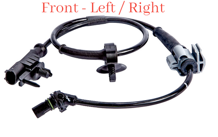 2 ABS Wheel Speed Sensor Front-Left/Right W/Connector For Cadillac Chevrolet GMC