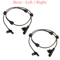 x2 ABS Wheel Speed Sensor Rear L/R Fits Nissan Kicks 2018-2024Versa 2020-2024