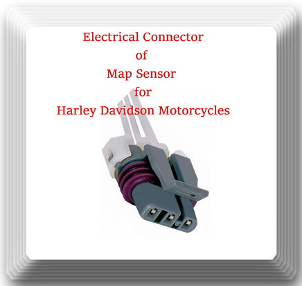 3 Wires Electrical Connector of MAP Sensor Fits: Harley Davidson Motorcycles
