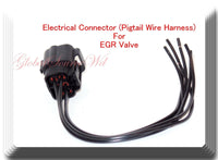 Electrical Connector (Pigtail Wire Harness For EGR Valve Fits:Ford Lincoln Mazda