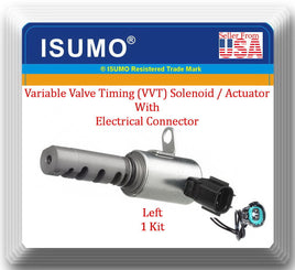 Left Side Variable Timing Solenoid Actuator W/Connector VVT4156 For LexusToyota 
