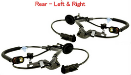 Set of 2 ABS Wheel Speed Sensor Rear - Left & Right Fits Caliber Compass Patriot