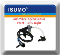 2 x ABS Wheel Speed Sensor Front left & Right ALS3077 Fits Chevrolet GMC Hummer