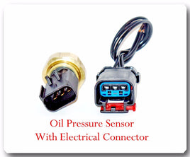 Oil Pressure Switch Sensor w/ Electrical Connector Fits: Chrysler  Dodge  & Jeep