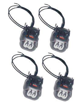4 x Fuel Injector Electrical Connector Fits Honda Fit 2015-2020 4Cyl 1.5L