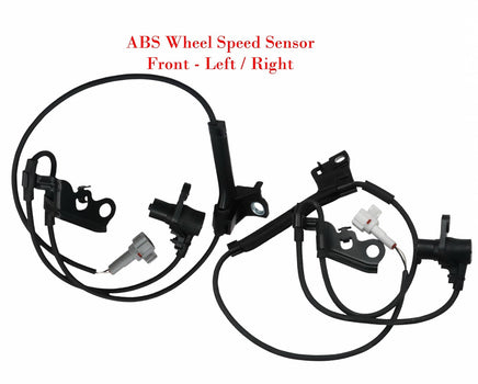 2 x ABS Wheel Speed Sensor +Connectors Front L/R Fits Corolla Matrix Vibe