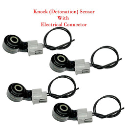 4 x Pieces Knock Sensor W/ Connectors Fits Land Cruiser Sequoia Tundra 2007-2022