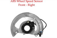 2 ABS Wheel Speed Sensor W/ Connectors Front left & Right Fits:Chevrolet GMC RWD