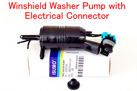 22143196 Windshield Washer PumpW/Connector Fits: GM GMC Isuzu Saab Saturn 02-17