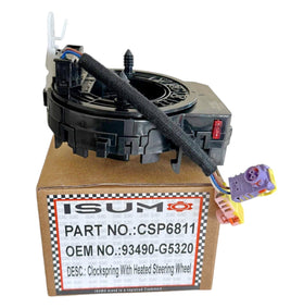 Clock Spring Spiral Cable Fits Kia Niro 2017-2022 With Heated Steering Wheel