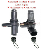 2 Camshaft Position Sensor + Connector Left/Right Fits Lexus 06-24 Toyota 16-24