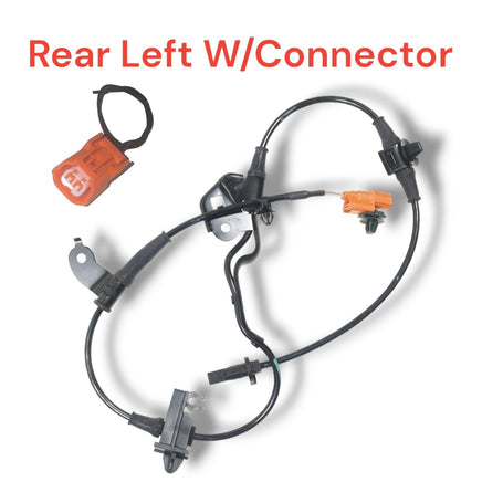 ABS Wheel Speed Sensor and Connectors Rear Left Fits Honda Ridgeline 2006-2014