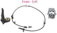 2 x ABS Wheel Speed Sensor & Connectors Front L/R Fit Subaru Forester Impreza &