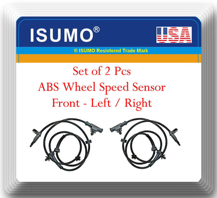 4 ABS Speed Sensor  Front Rear L & R W/Connectors Fits: Tiida Versa 2007-2014