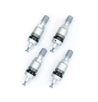 x4 Metal Aluminum valve stem 34000 to replace rubber valve for TPMS sensors