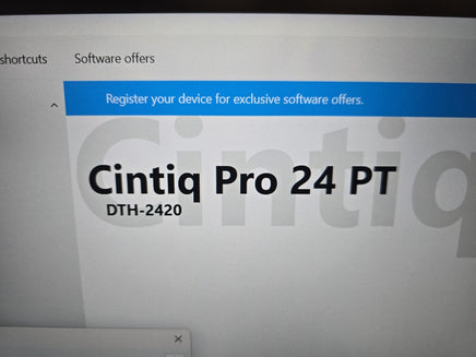 CintiqPro 24PT gently used fully functioning display wacom display