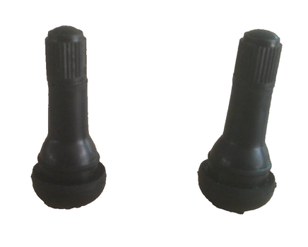 Lot  50 TR415 Rubber Snap-In Rim Holes 0.625 5/8"  Lenght 1-1/4" Tire Valves