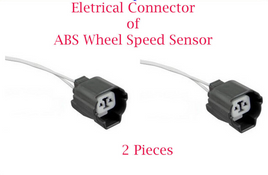 2x ABS Wheel Speed Sensor Connector Front L/R Fits Colorado Canyon I-350 I-370