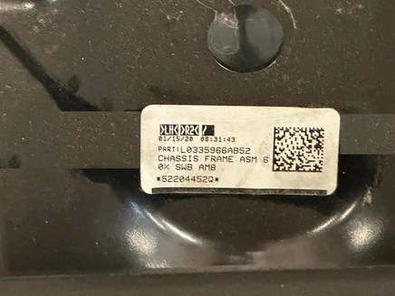 2015 - 2020 Chevy Tahoe GMC Yukon Bench Seat Black Leather Driver side 2nd Row